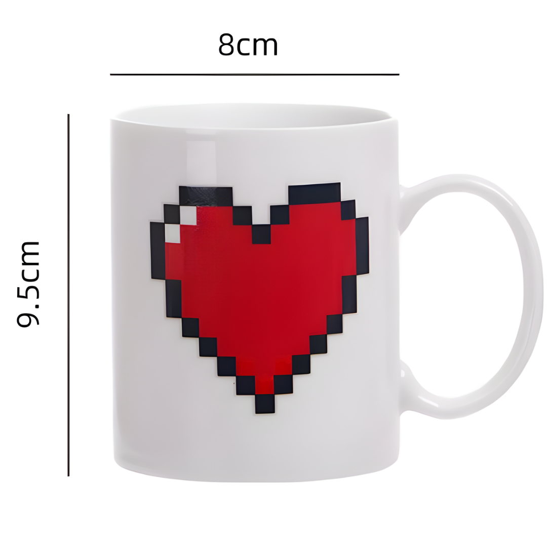 Taza Mágica de Minecraft que Cambia de Color