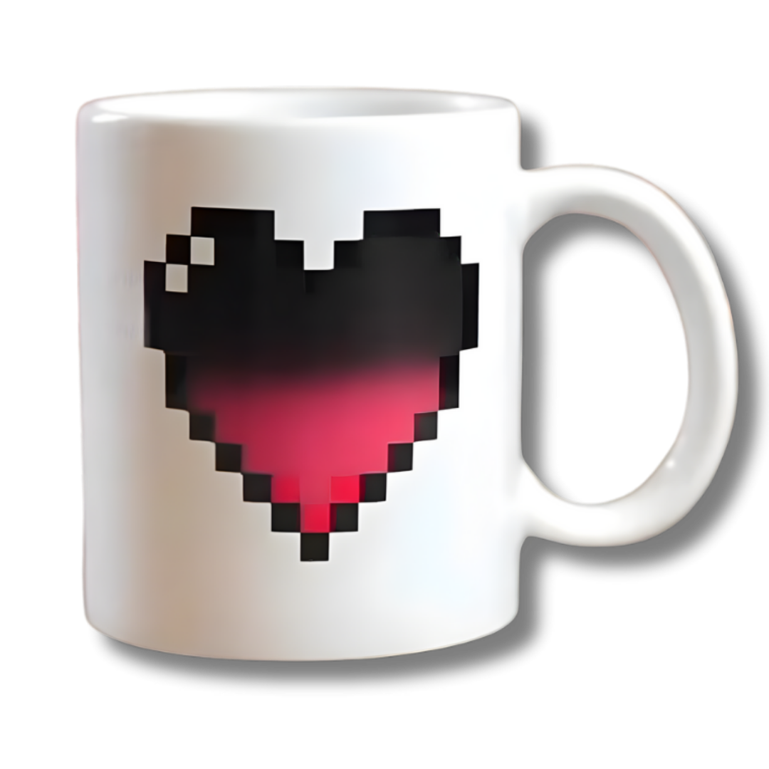Taza Mágica de Minecraft que Cambia de Color