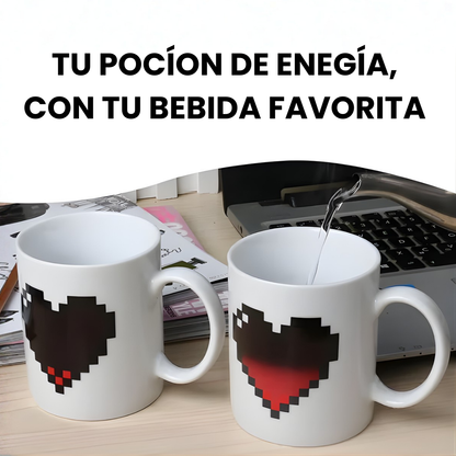 Taza Mágica de Minecraft que Cambia de Color
